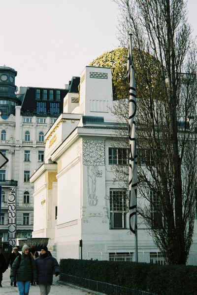 Secession - art gallery with the Klimt Beethoven frieze