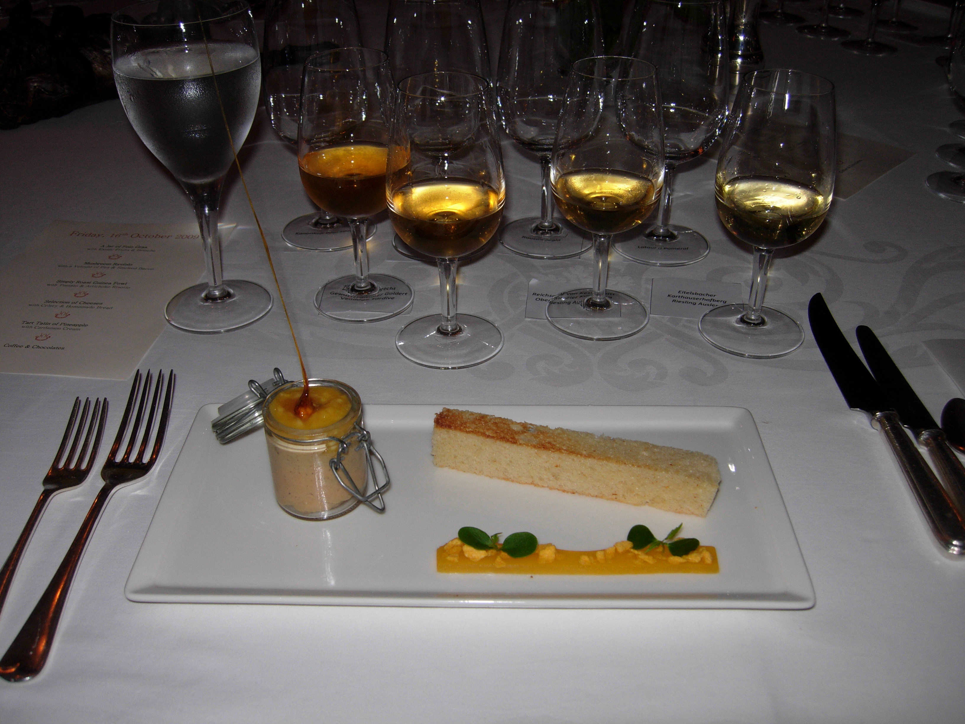 foie gras dish