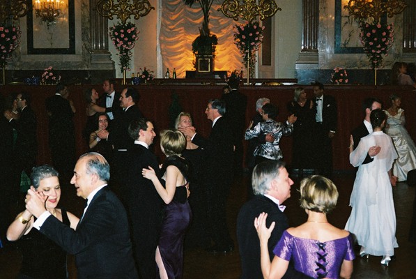 Dancing in the Festsaal some time after 3 am!